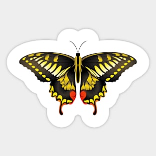 Butterfly Art Sticker